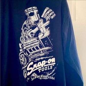 Snap-on Tools Long Sleeve Black Shirt XL